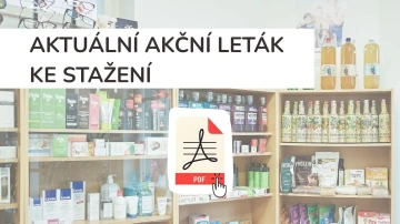 Akruální akční leták lékárna Bystré